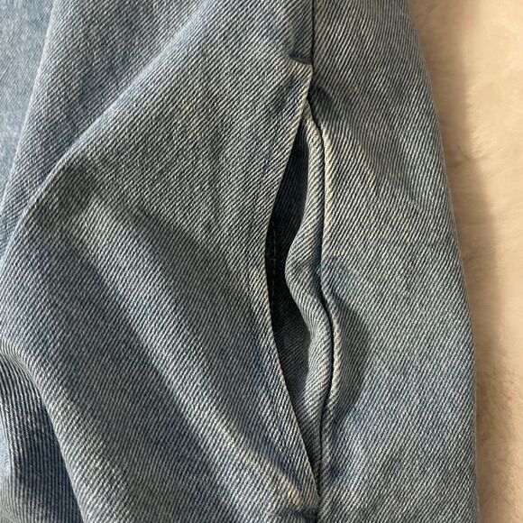 Show Me Your Mumu Reno Denim Romper in Blue Stream Size XXL - Picture 11 of 15